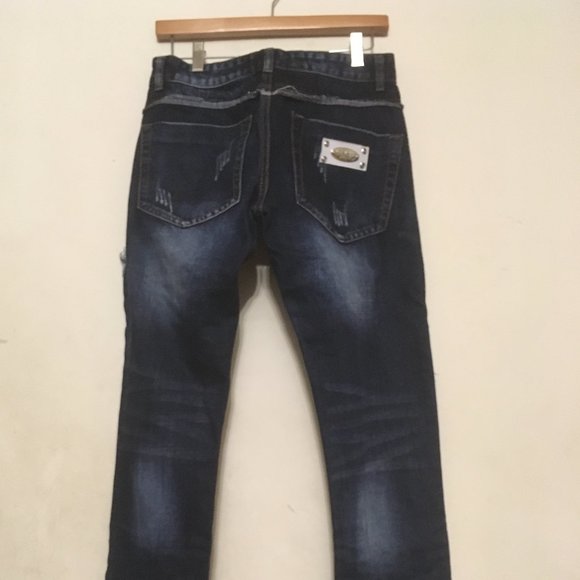 Distressed Rocker Jeans - Picture 2 of 2